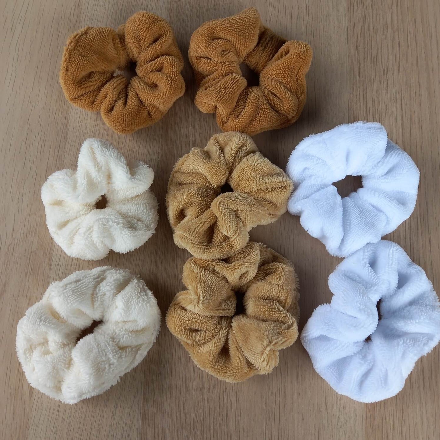 Manchettes skincare en éponge bambou