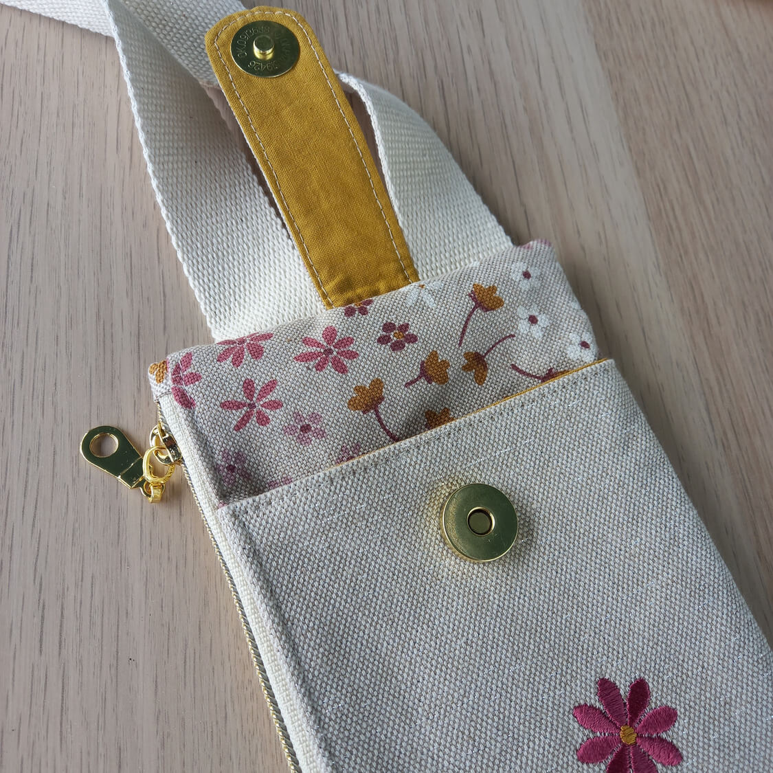 Pochette bandoulière téléphone