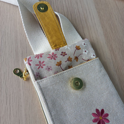 Pochette bandoulière téléphone