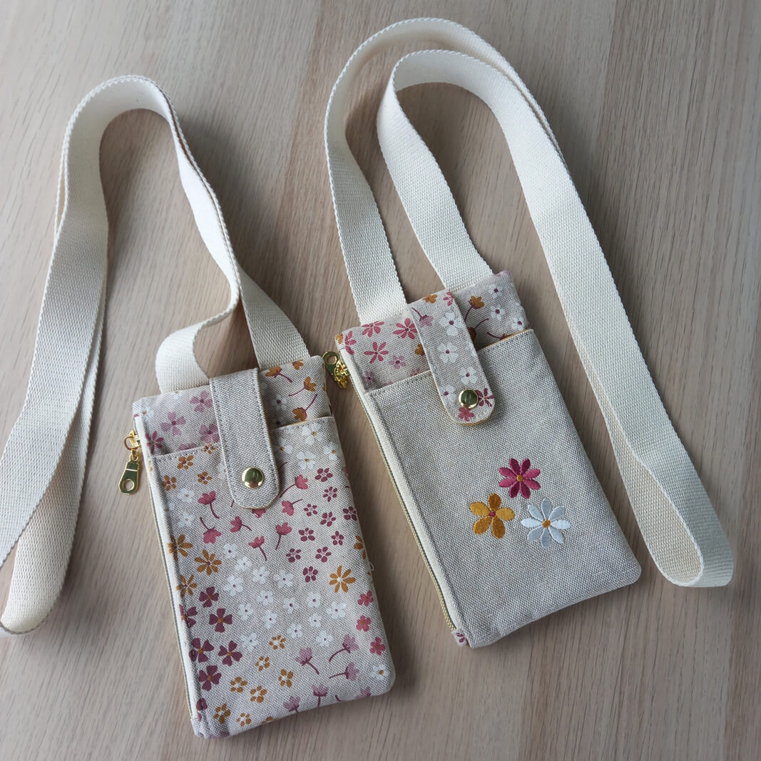 Pochette bandoulière téléphone