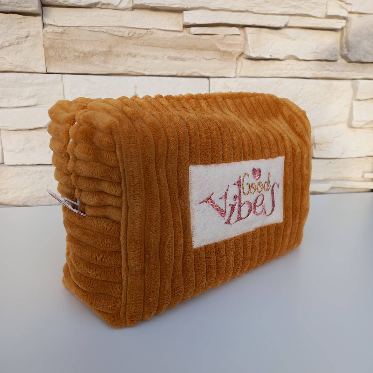Trousse de toilette velours