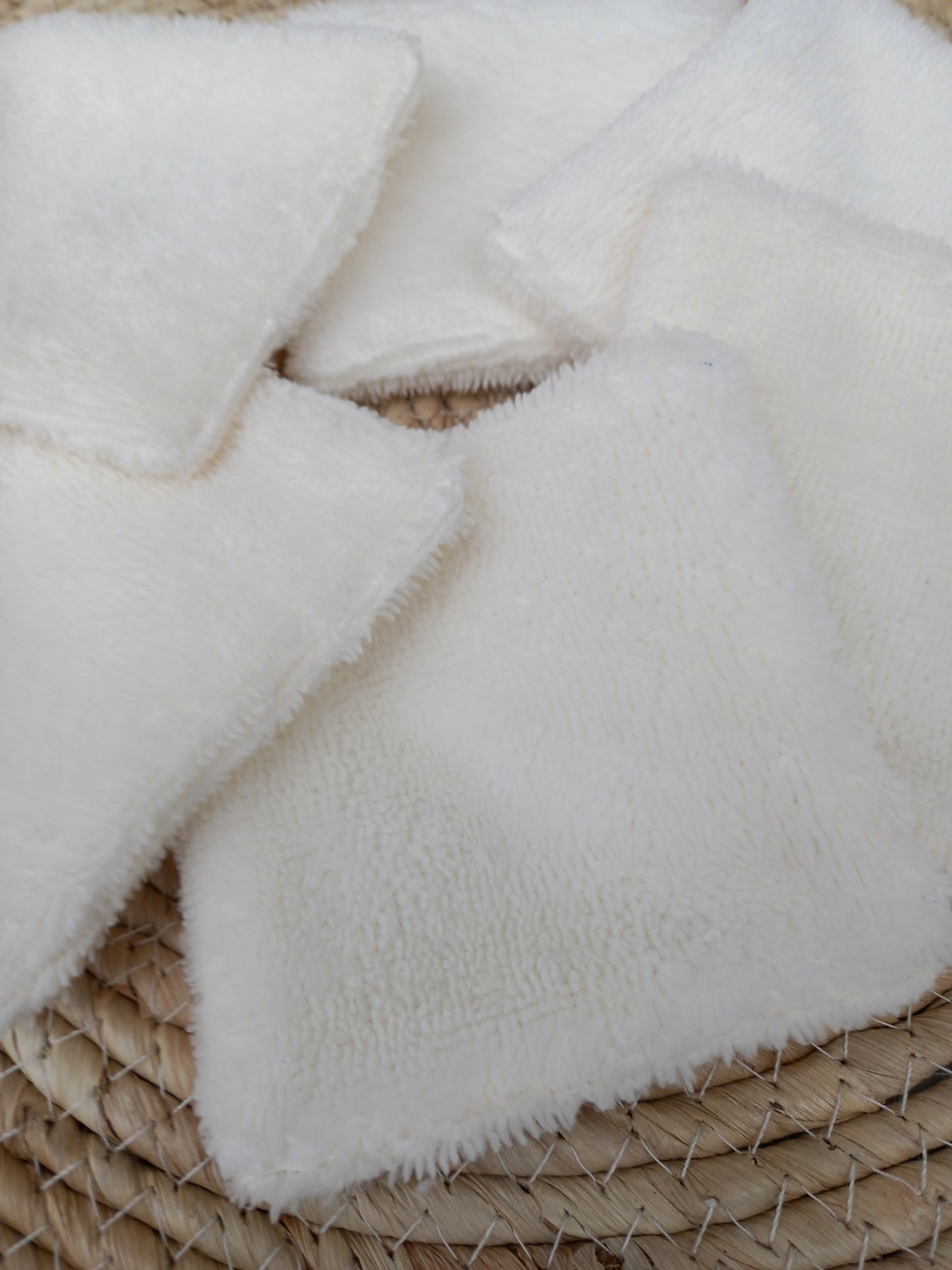 Cotons lavables Flora