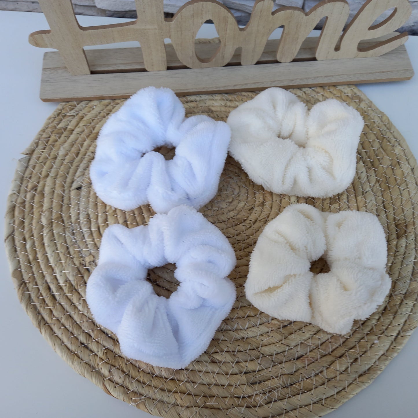 Manchettes skincare en éponge bambou