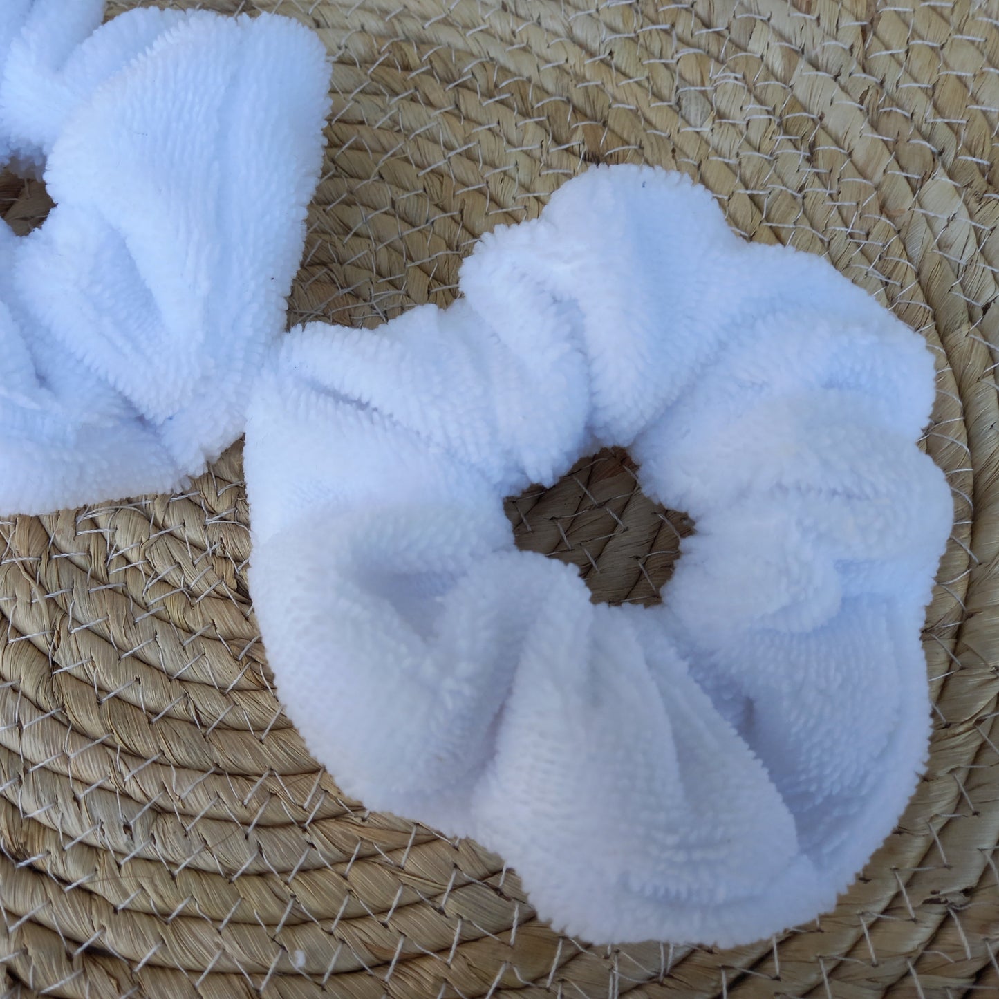 Manchettes skincare en éponge bambou