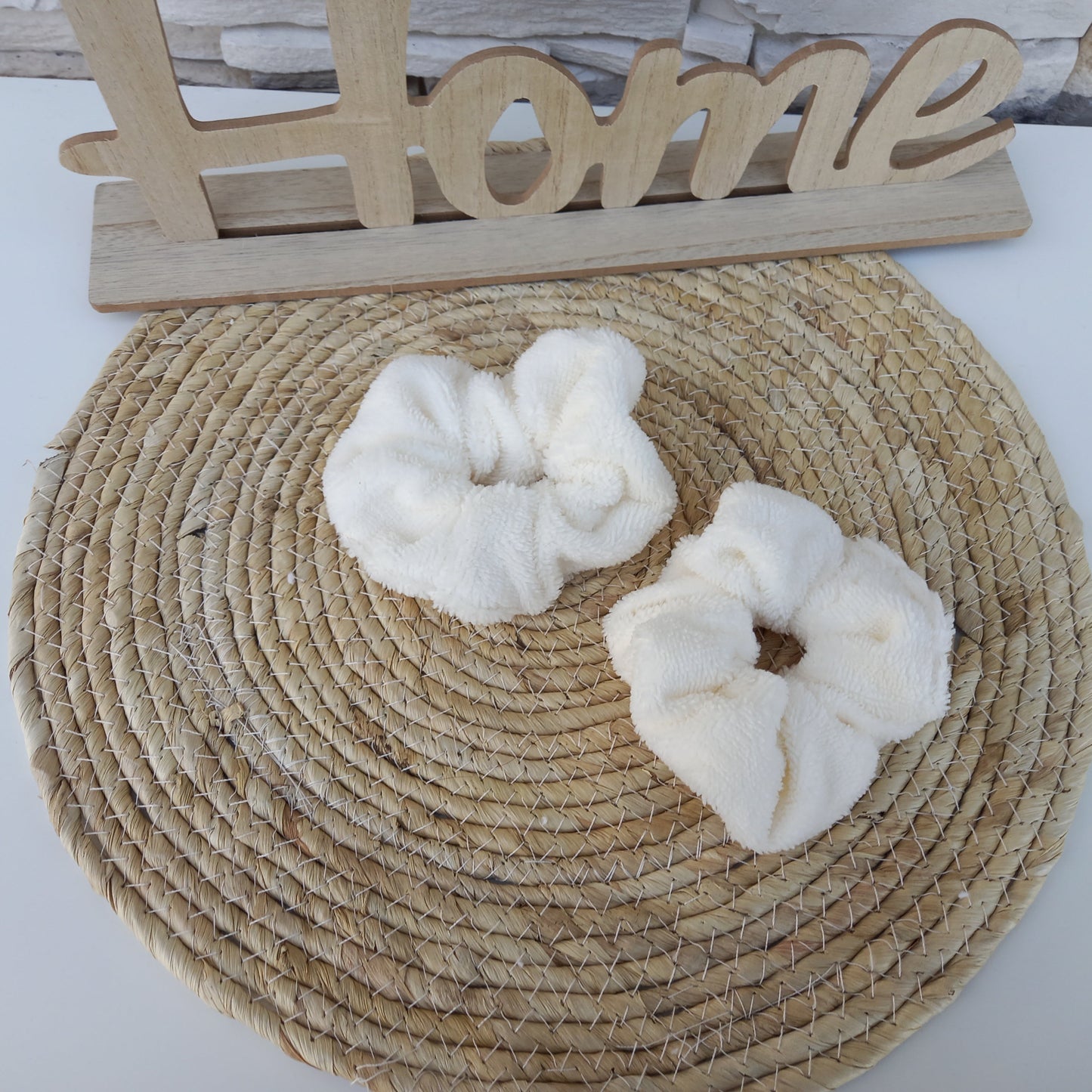 Manchettes skincare en éponge bambou