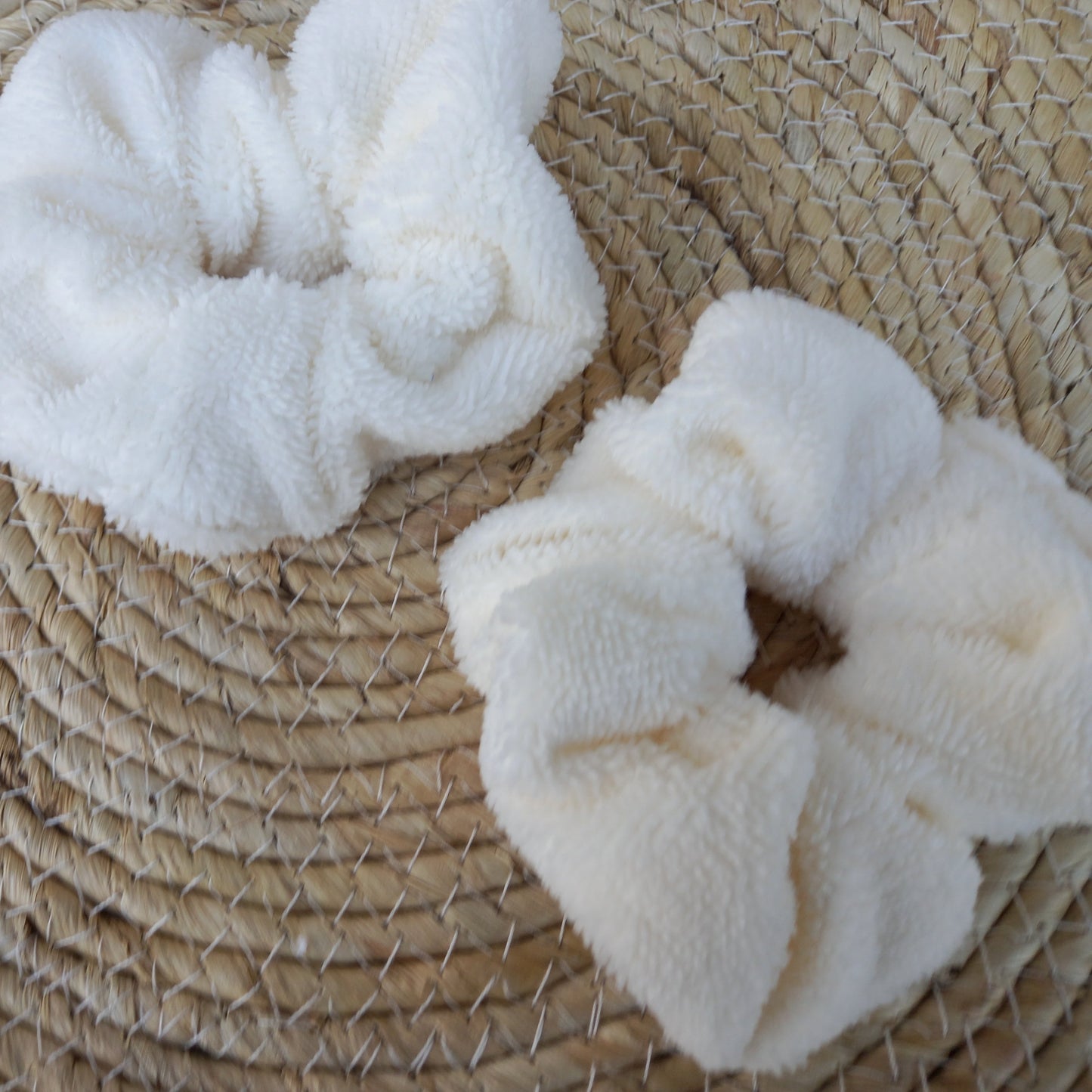 Manchettes skincare en éponge bambou