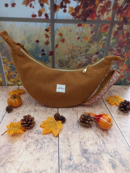 Sacs demi-lune Cannelle