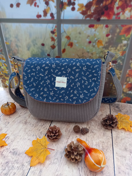 Sac besace Cèpe