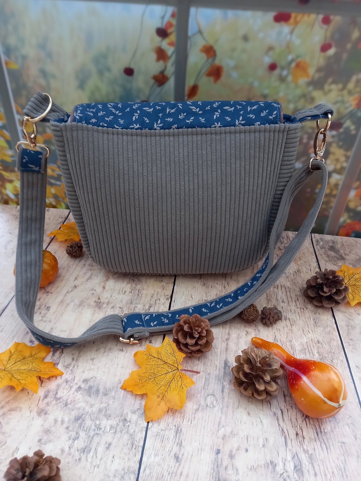 Sac besace Cèpe