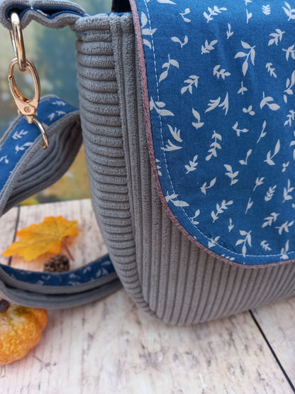 Sac besace Cèpe