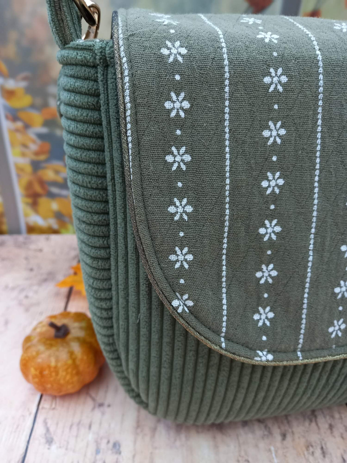Sac besace Mousse
