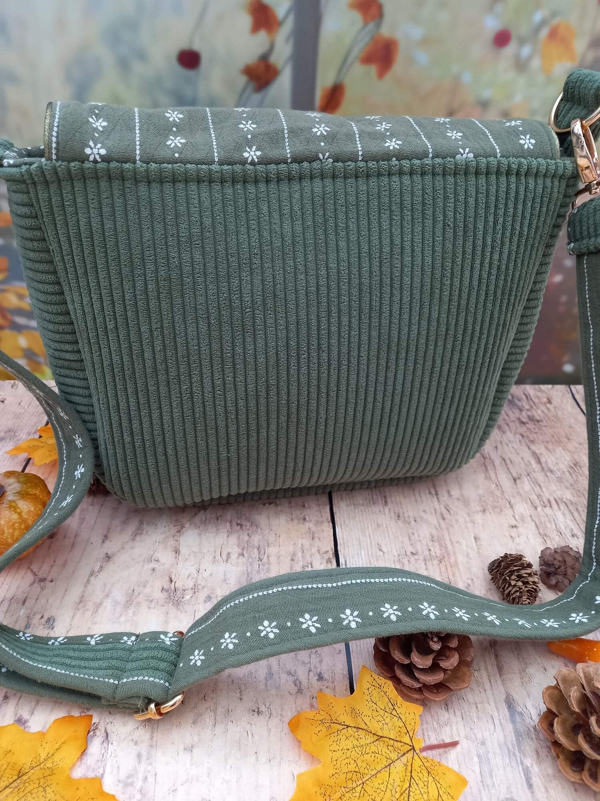 Sac besace Mousse