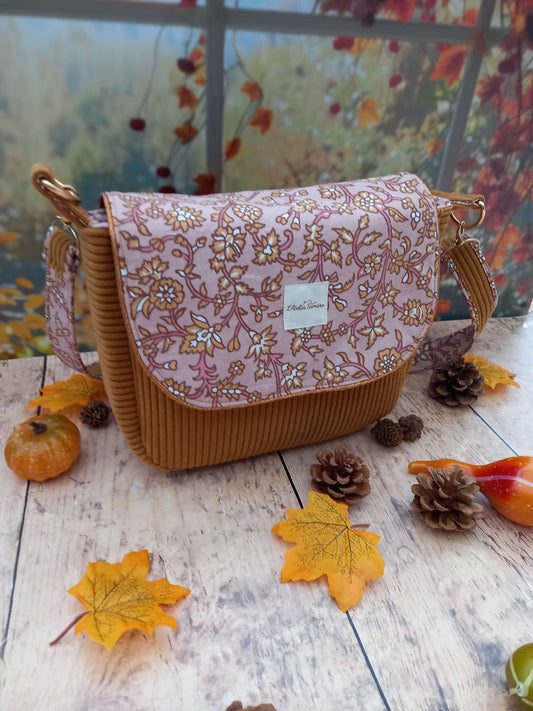 Sac besace Cannelle