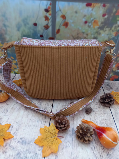 Sac besace Cannelle