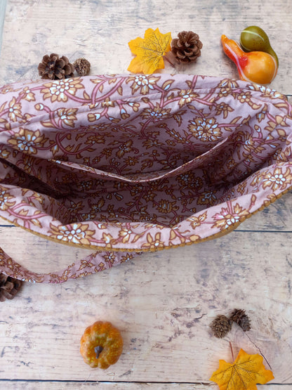 Sac besace Cannelle