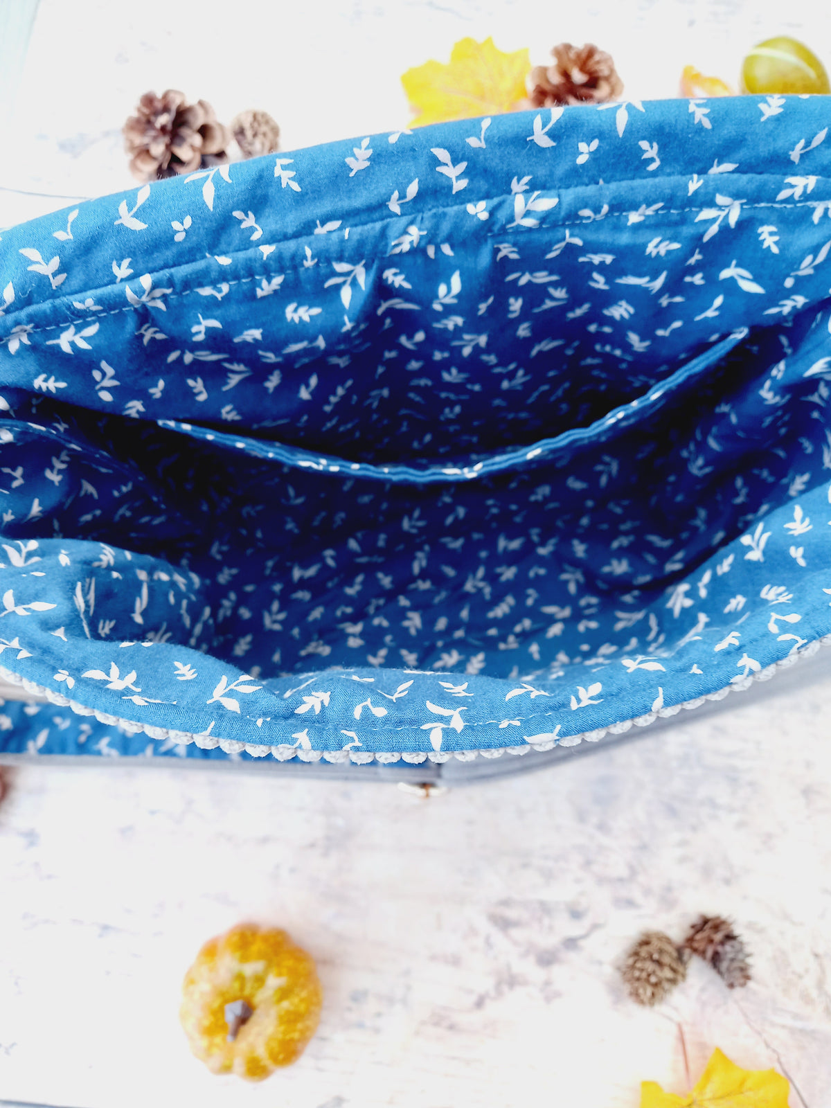 Sac besace Cèpe