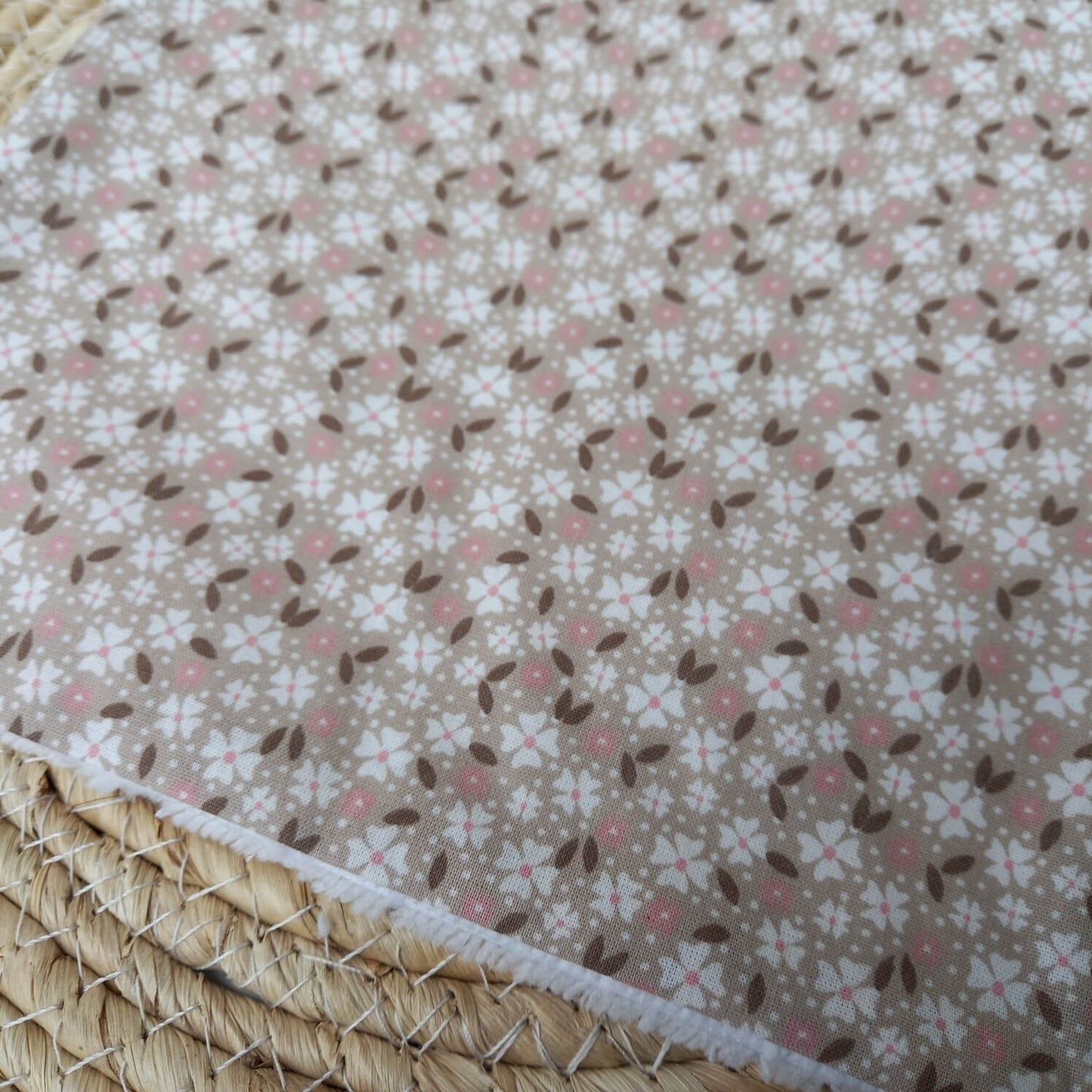 Serviettes visage Jardin rosé et Mini fleuri
