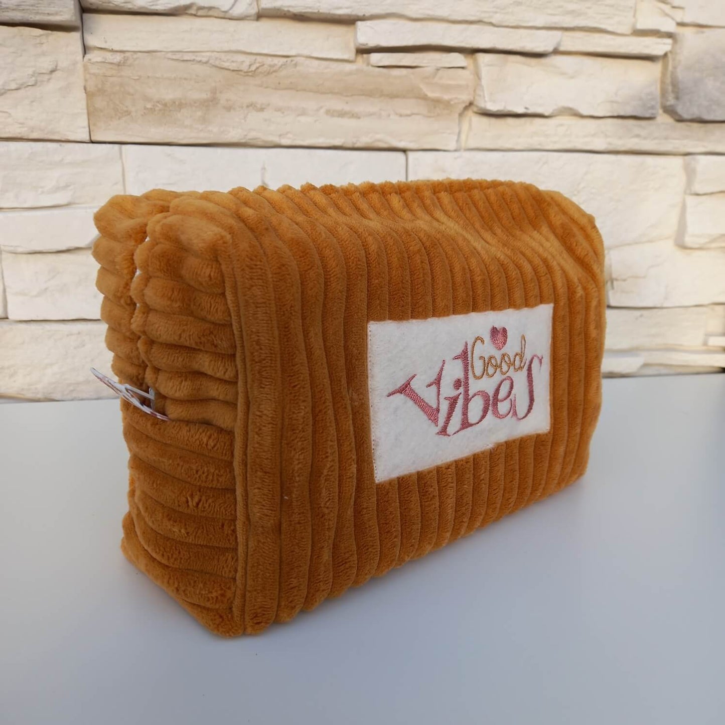 Trousse de toilette velours