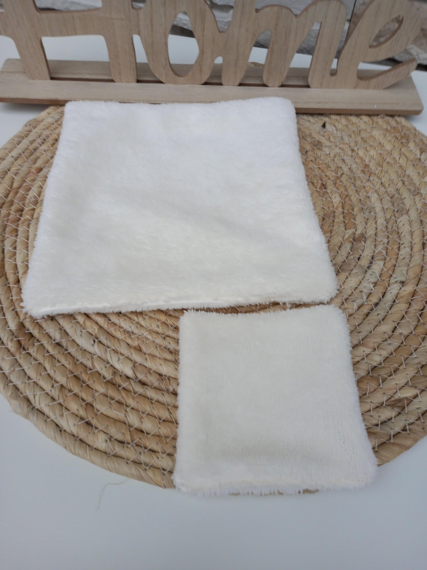 Serviettes visage Flora