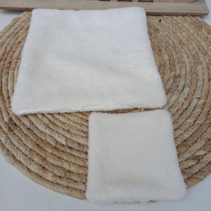 Serviettes visage Flora