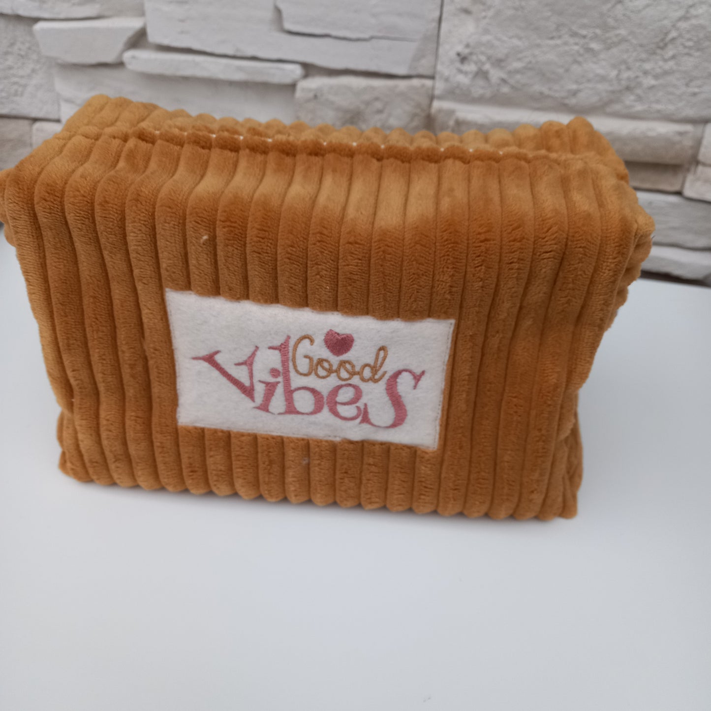 Trousse de toilette velours