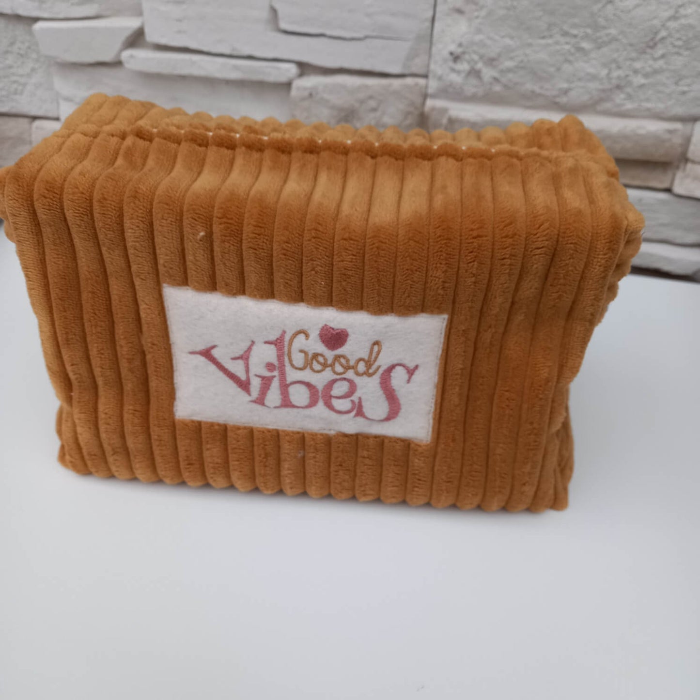Trousse de toilette velours