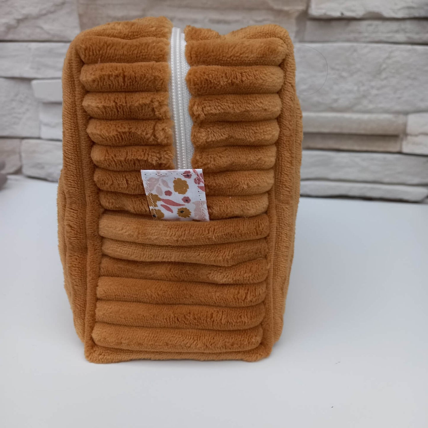 Trousse de toilette velours
