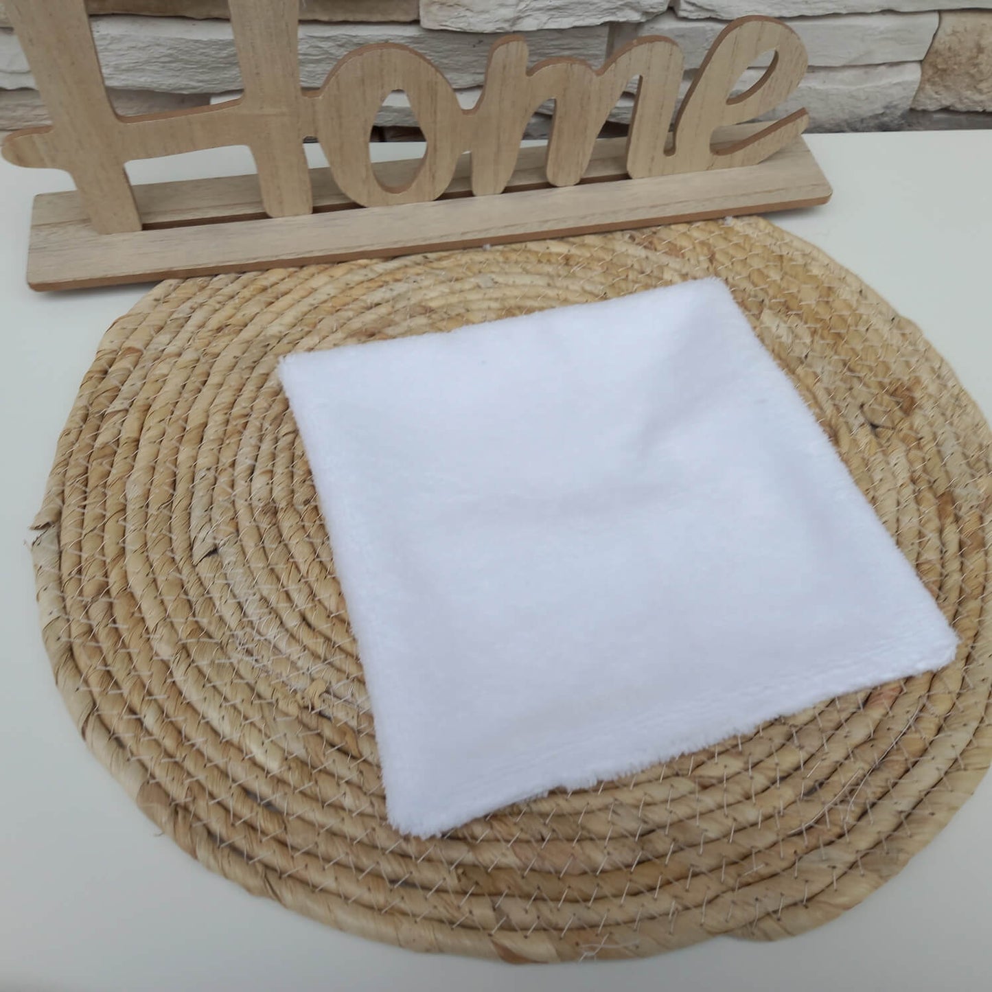 Serviettes visage Jardin rosé et Mini fleuri