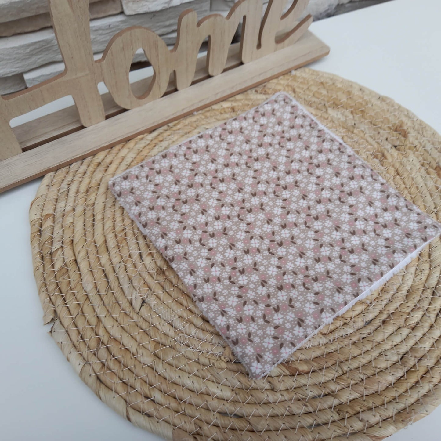 Serviettes visage Jardin rosé et Mini fleuri